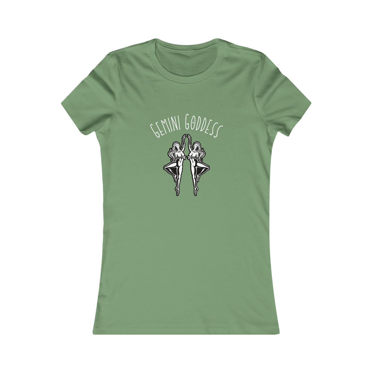 Gemini Zodiac Astrology T-Shirt Air Spring Green Tea