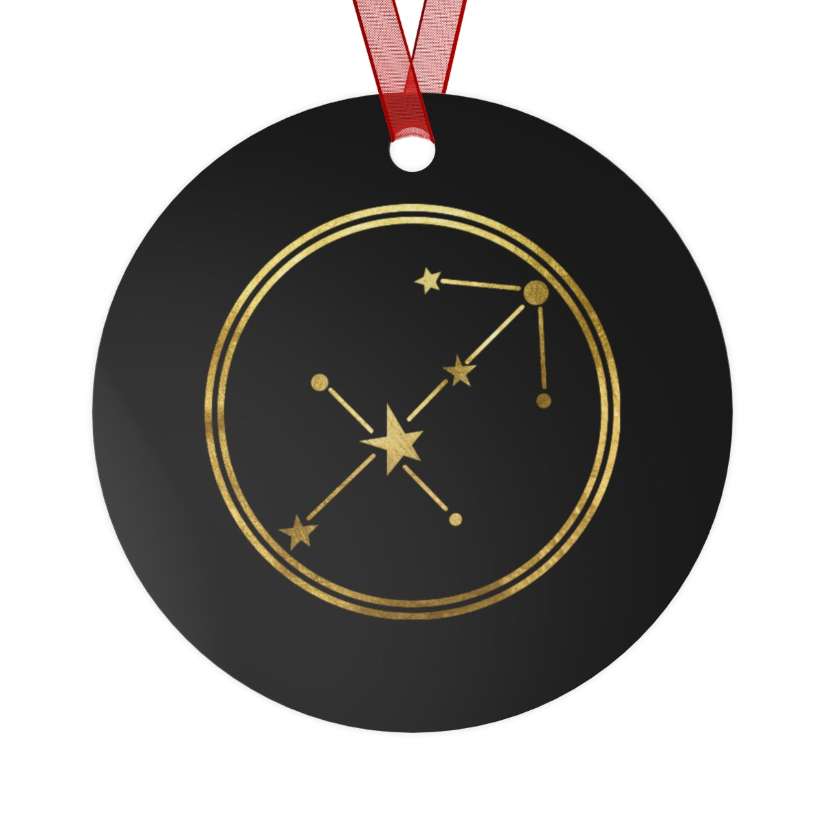 Sagittarius Sign Gold Zodiac Spirit Ornament