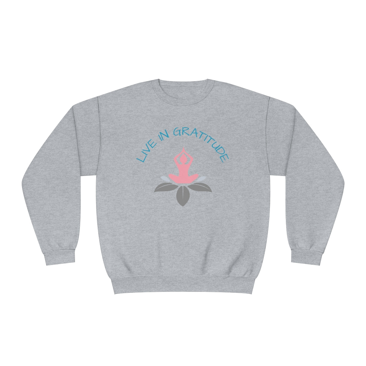 Gratitude Mindful Bohemian Fleece Sweatshirt