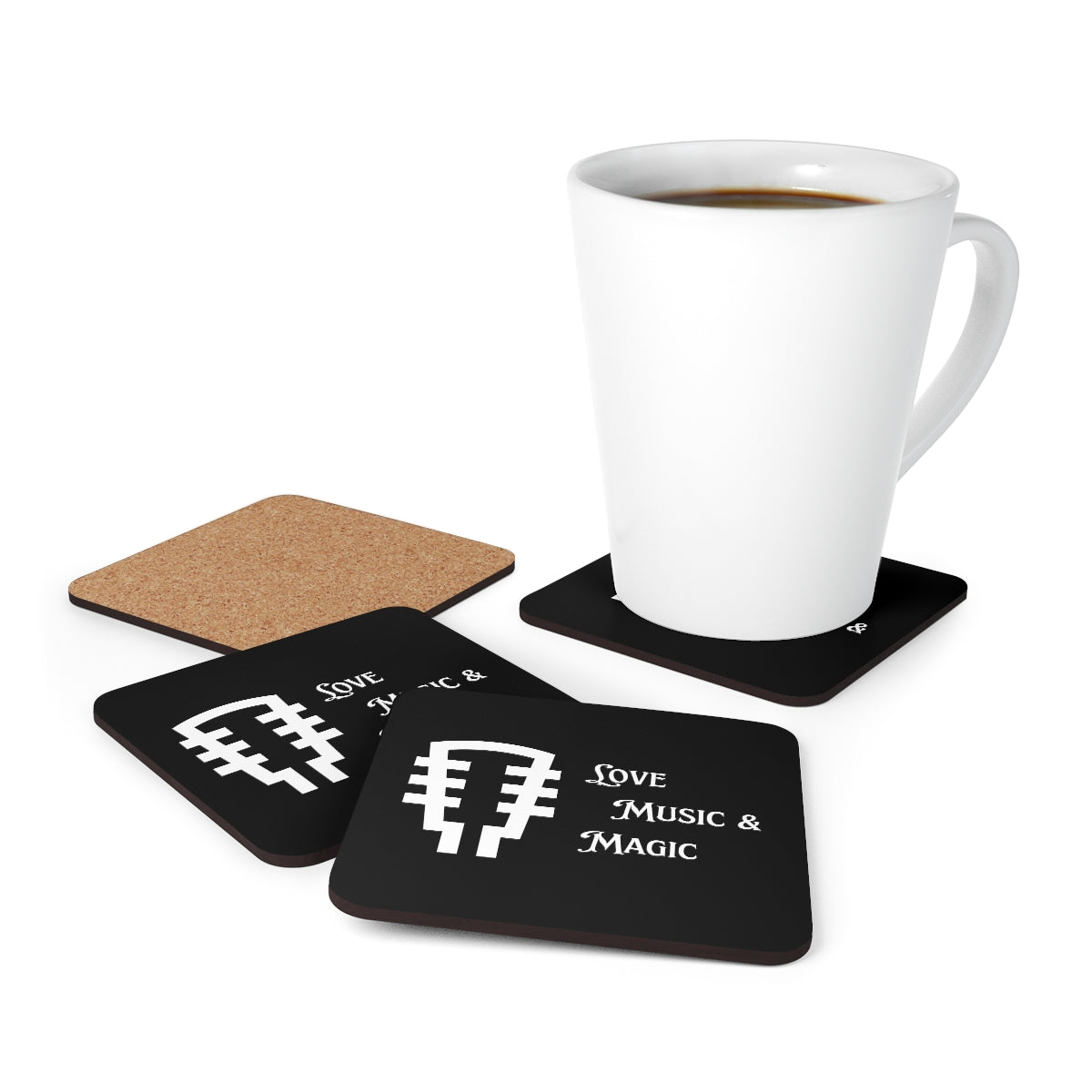 Corkwood Coaster Set