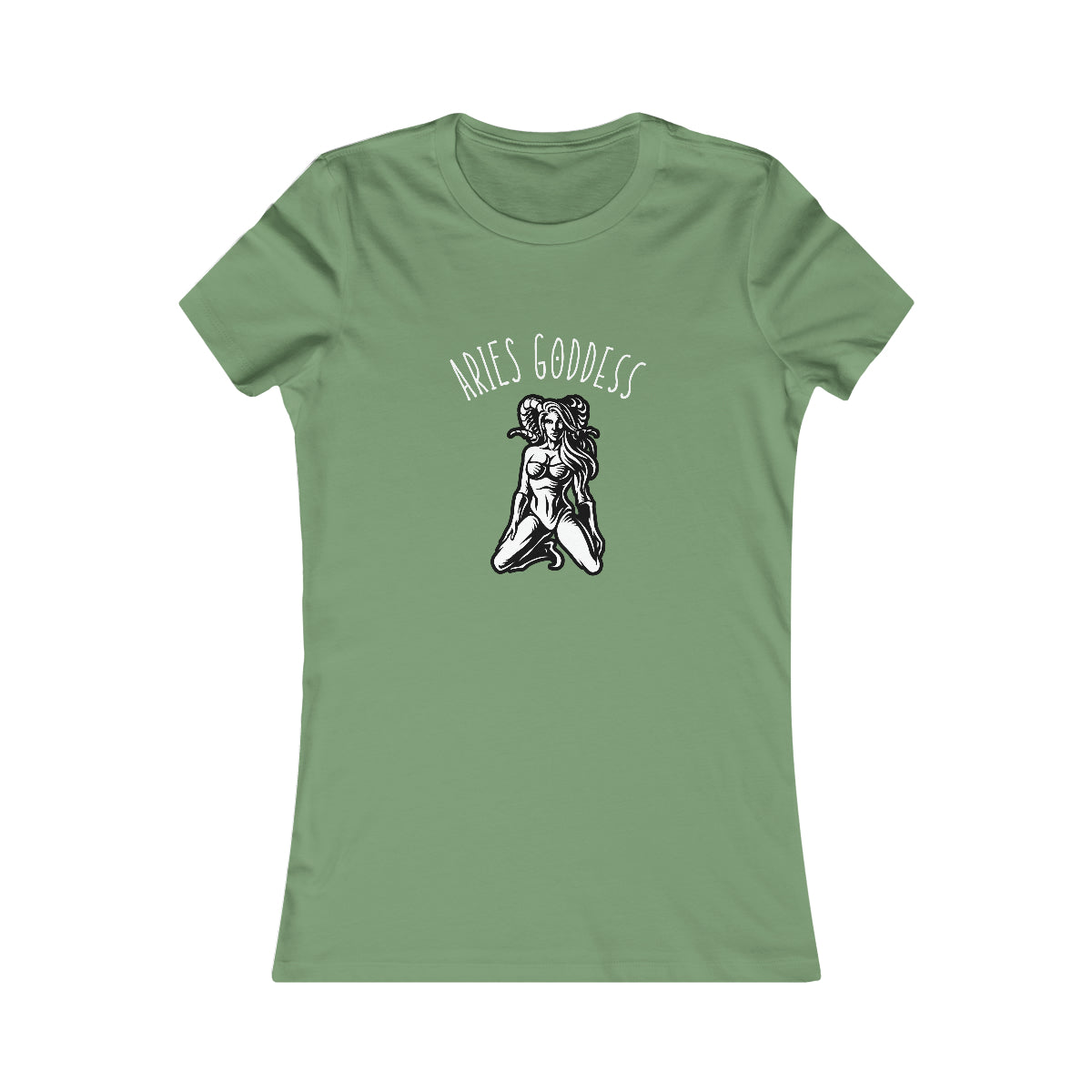 Aries Zodiac Astrology T-Shirt Green Tea Tee