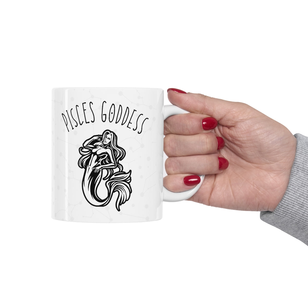 Pisces Goddess Astrology Mug 12