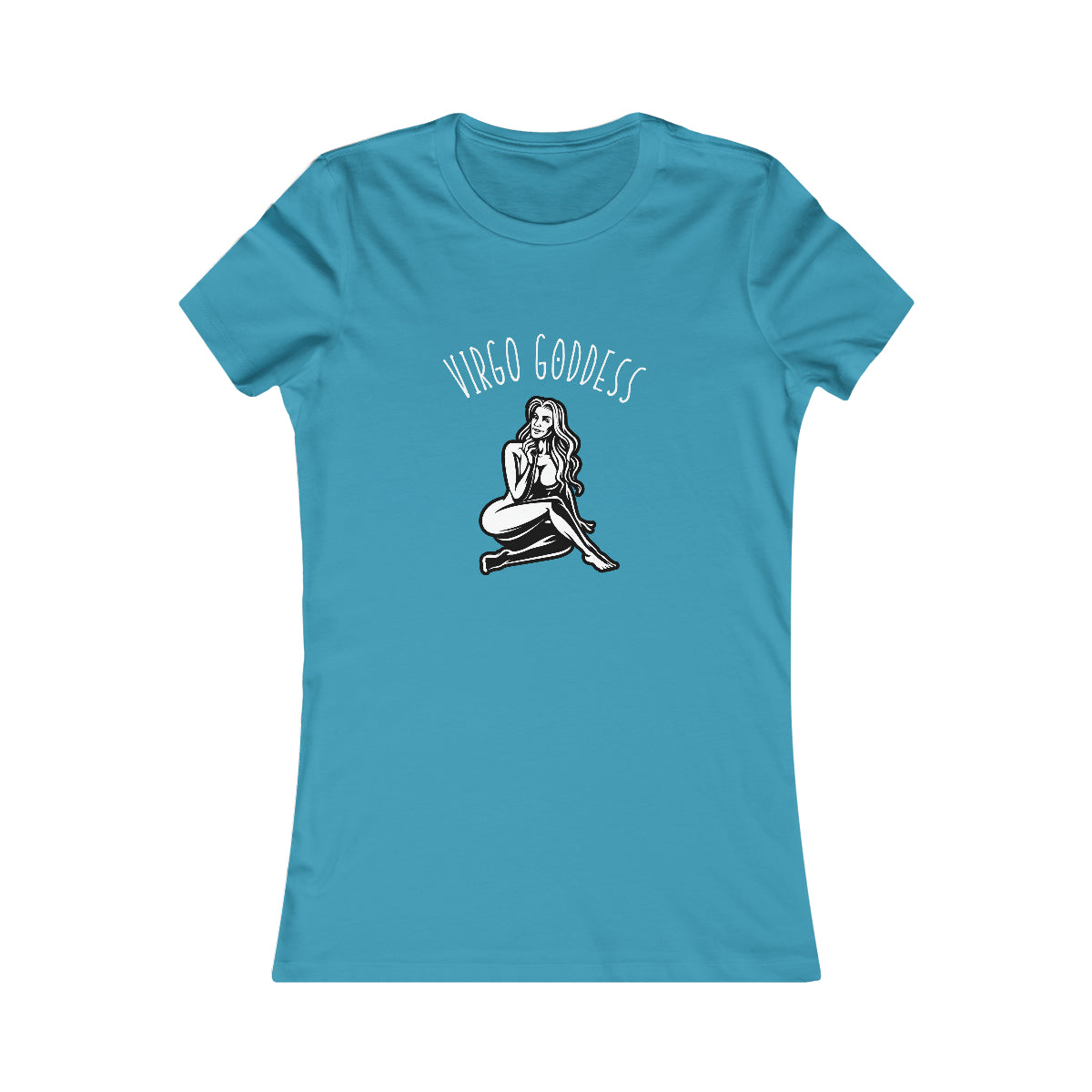 Virgo Zodiac Astrology T-Shirt Aqua Tee