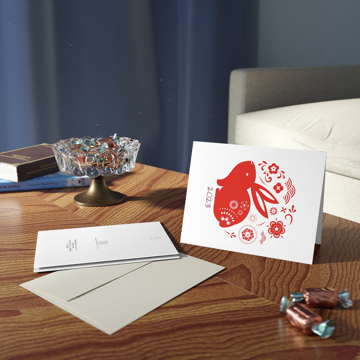 Year of The Rabbit Greeting cards (8pcs)