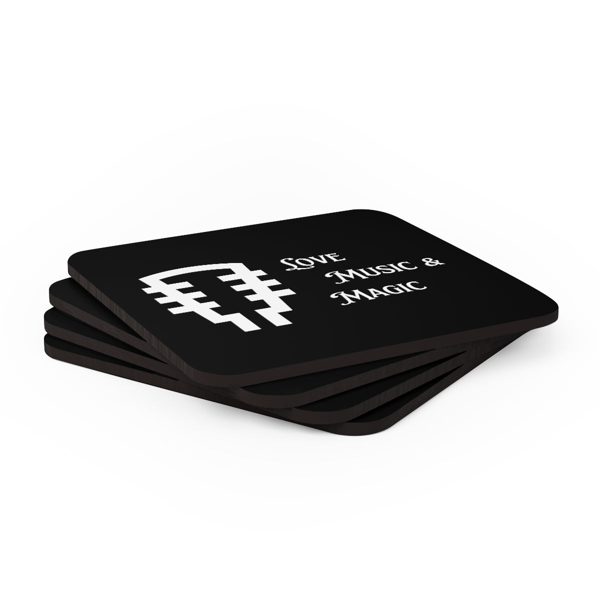 Corkwood Coaster Set