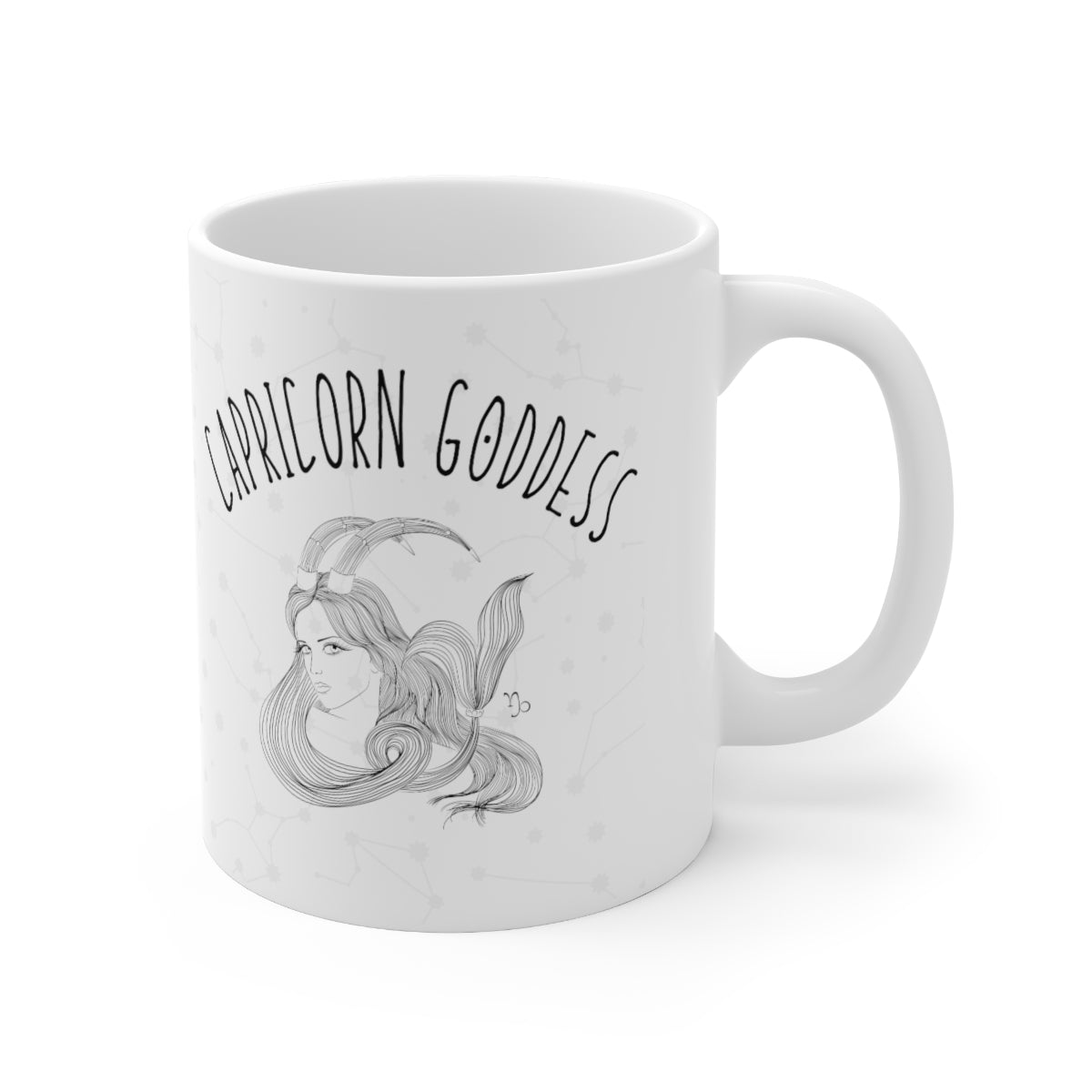 Capricorn Goddess Astrology Mug 4