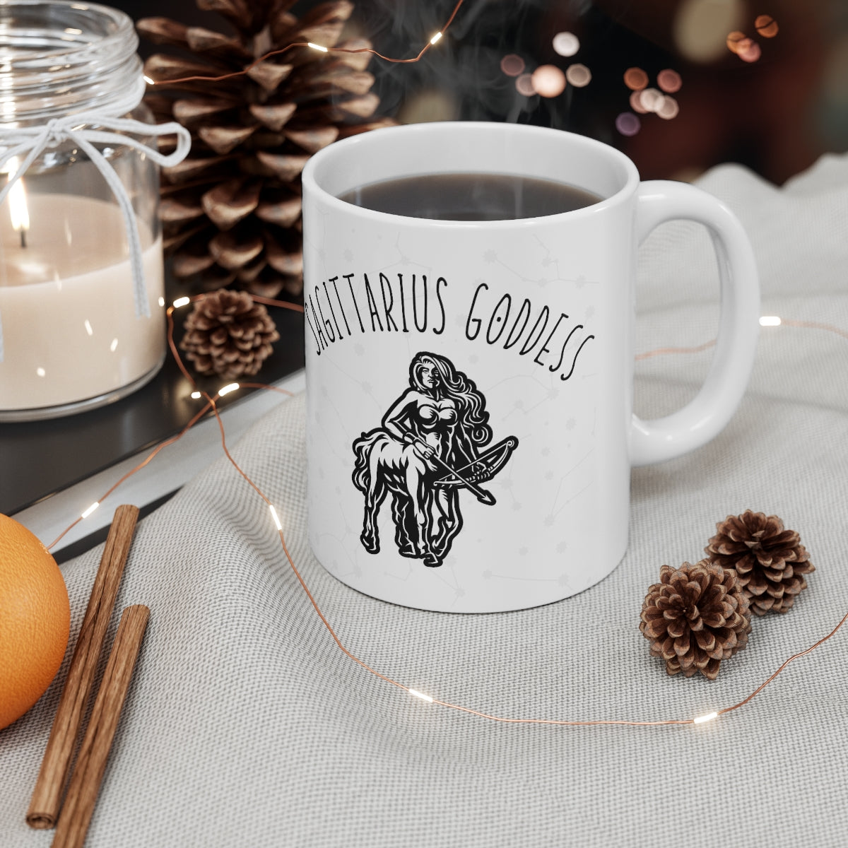 Sagittarius Goddess Astrology Mug 1