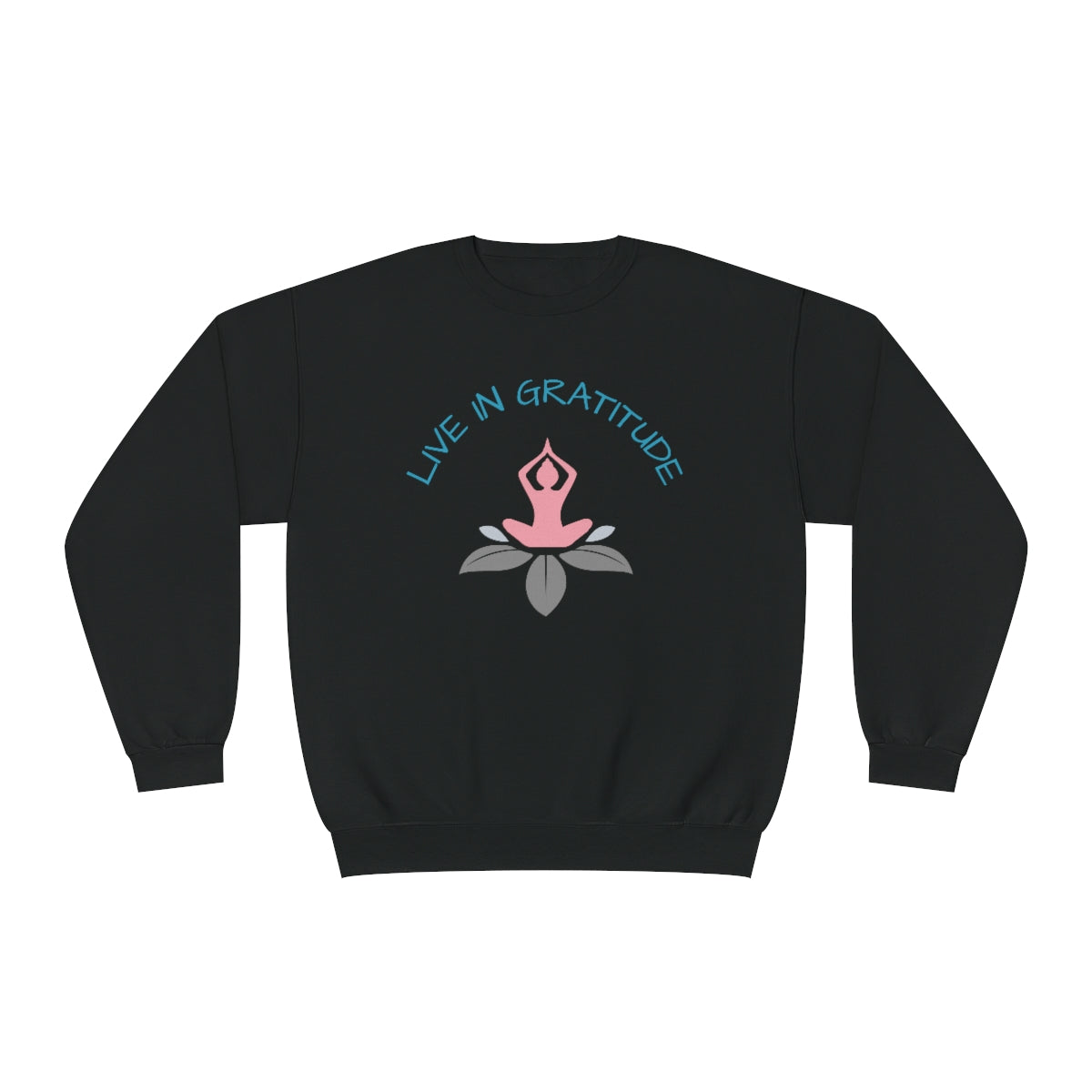Gratitude Mindful Bohemian Fleece Sweatshirt