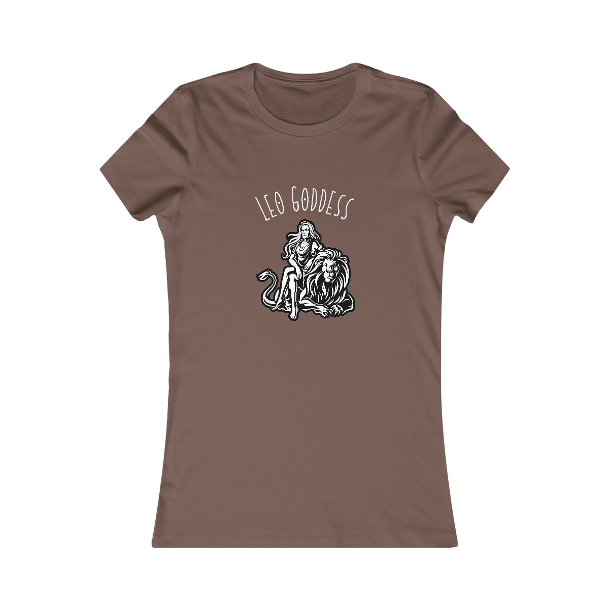 Leo Zodiac Astrology T-Shirt Earth Brown Tee