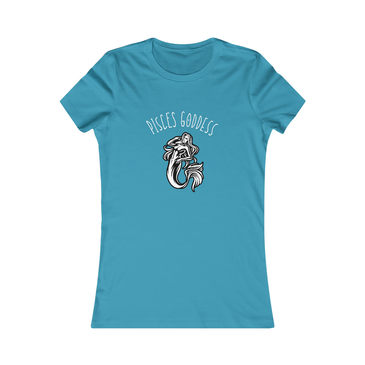 Pisces Zodiac Astrology T-Shirt Aqua Tee