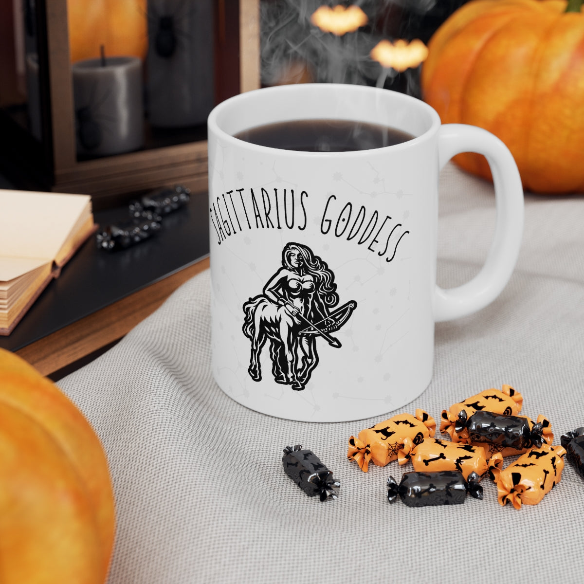 Sagittarius Goddess Astrology Mug 6