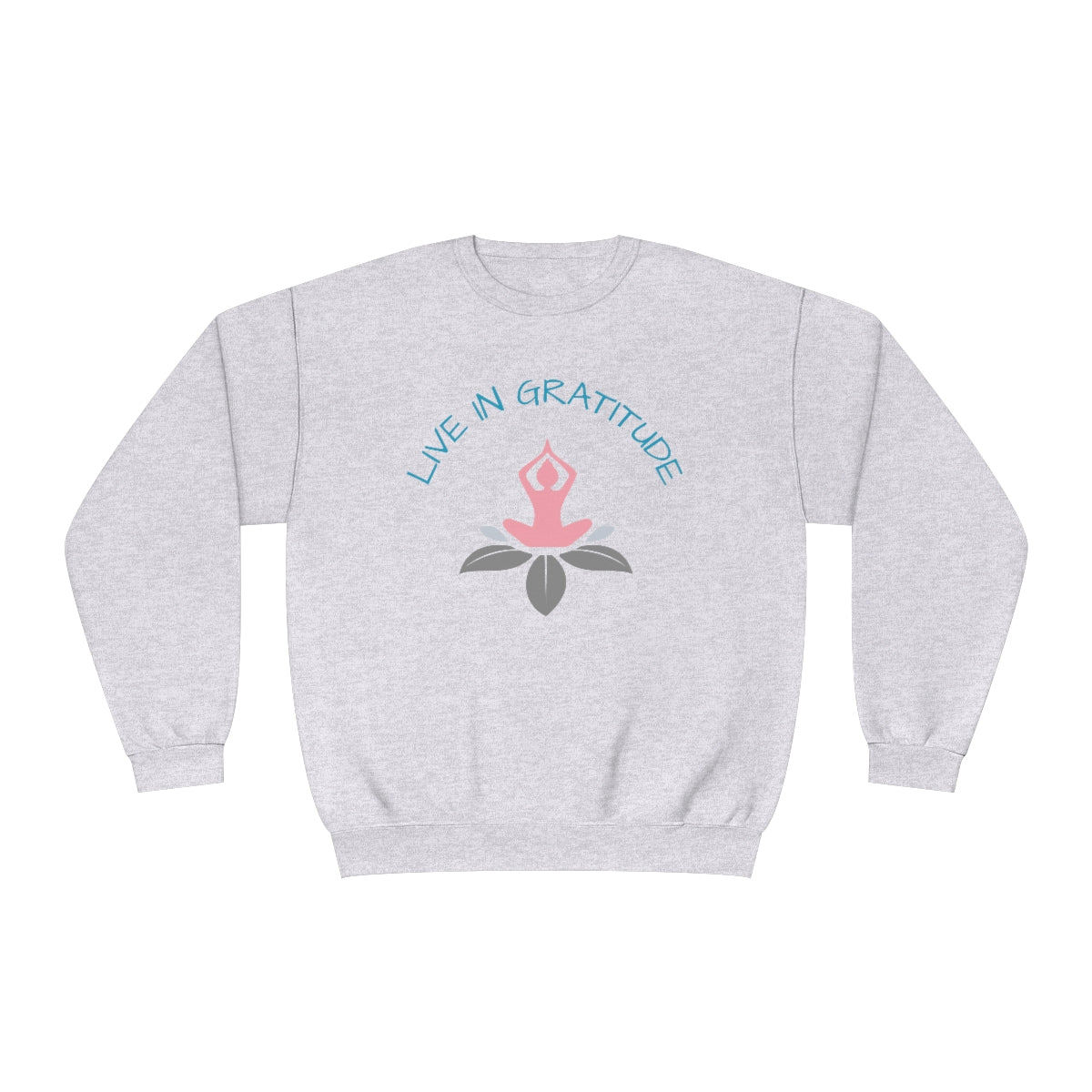 Gratitude Mindful Bohemian Fleece Sweatshirt