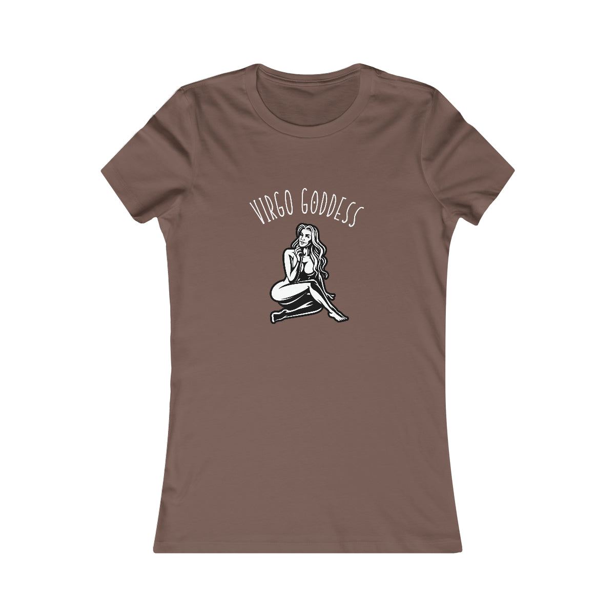 Virgo Zodiac Astrology T-Shirt Earth Brown Tee