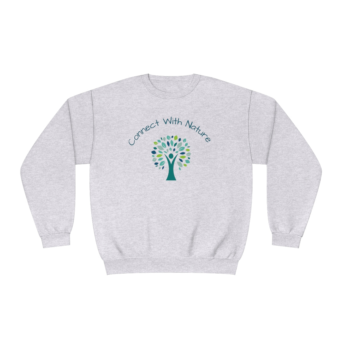 Connect with Nature Bohemian Fleece Sweatshirt Athletic Heather