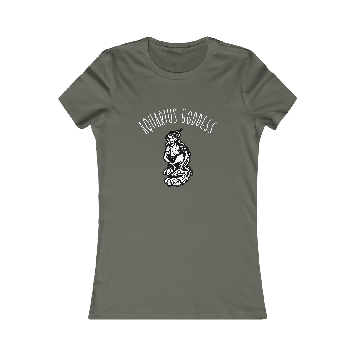 Aquarius Zodiac Astrology T-Shirt Army Brat Tee