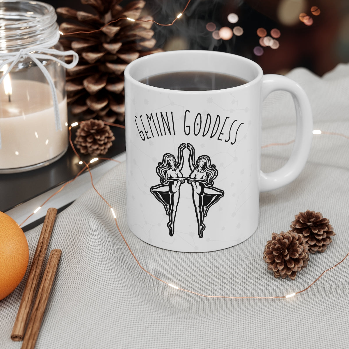 Gemini Goddess Astrology Mug 1