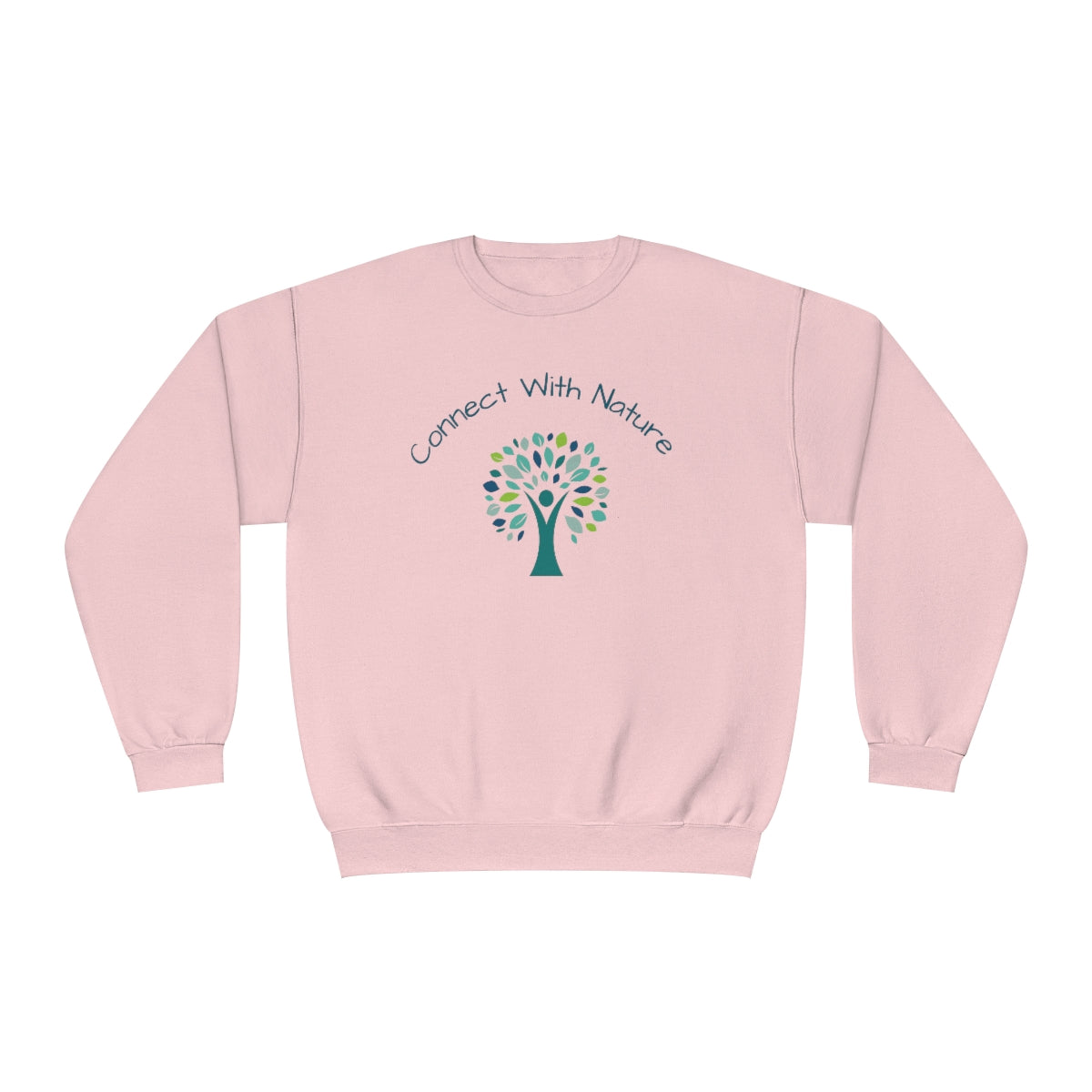 Connect with Nature Bohemian Fleece Sweat shirt Classic Pink