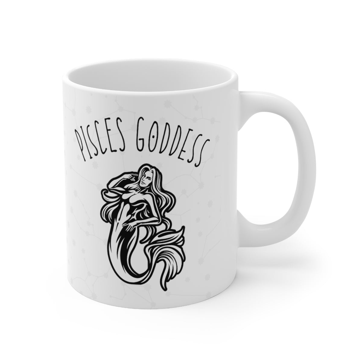 Pisces Goddess Astrology Mug 4
