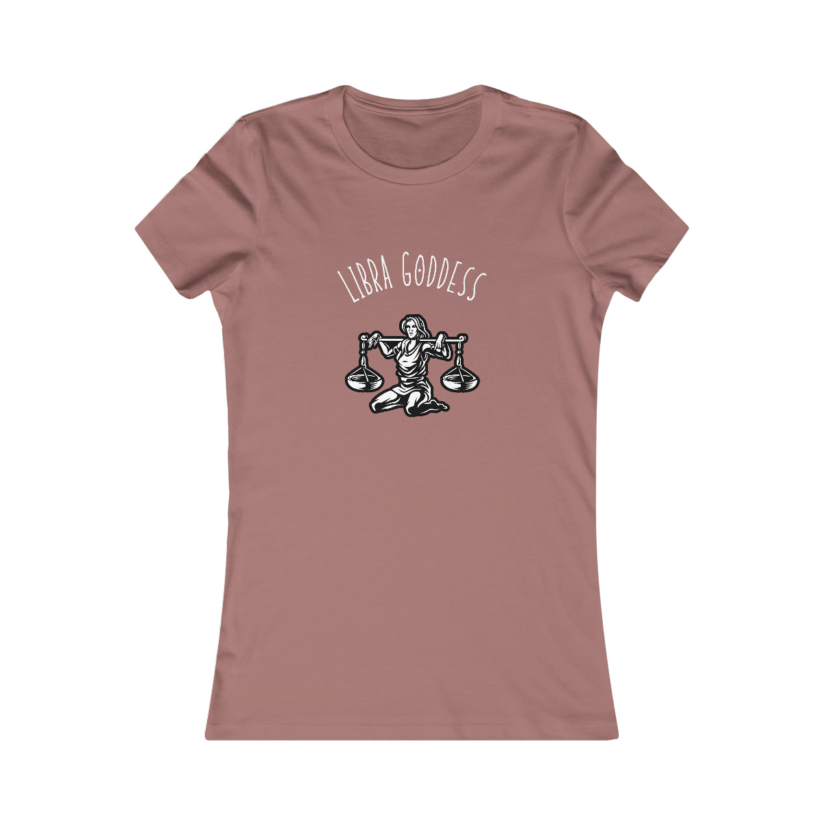 Libra Zodiac Astrology T-Shirt Chestnut Tee