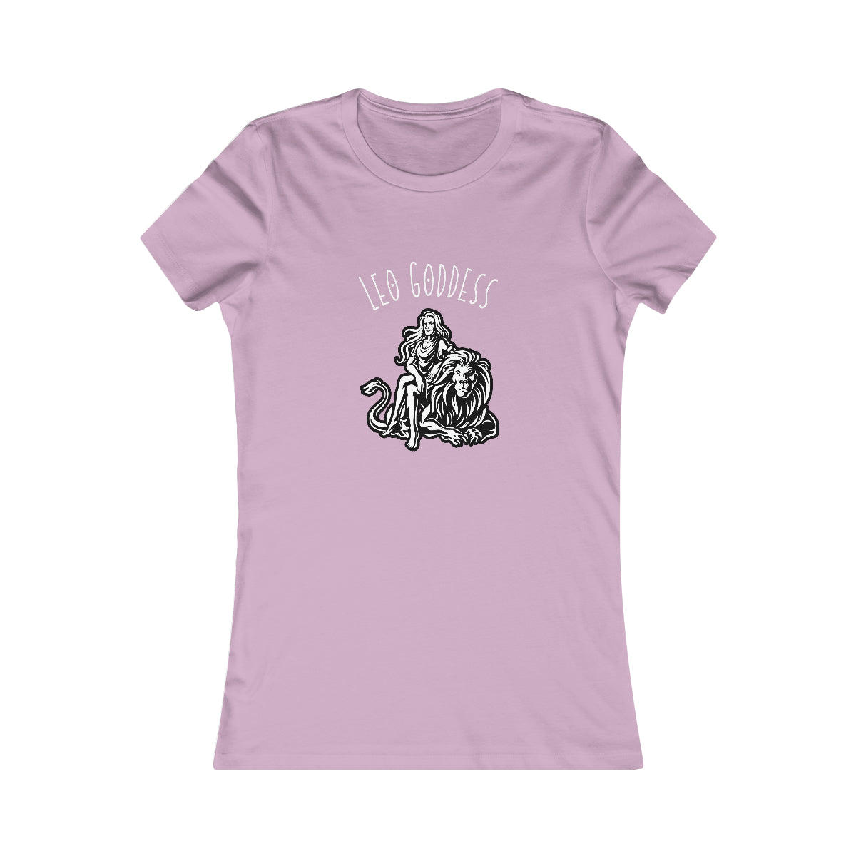 Leo Zodiac Astrology T-Shirt Lilac Tee