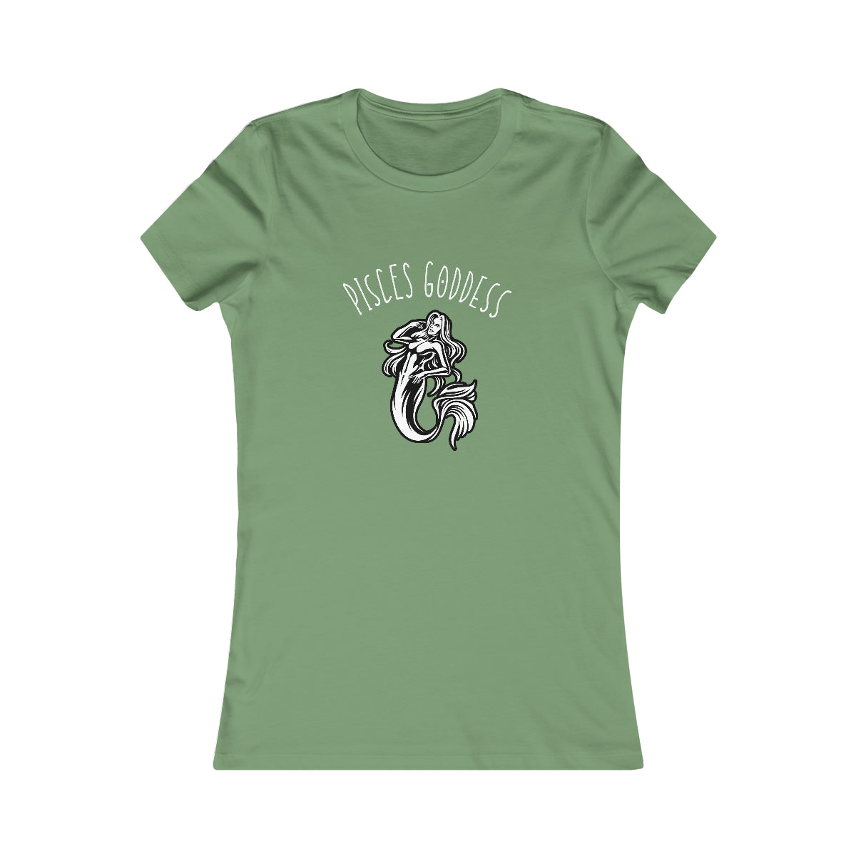 Pisces Zodiac Astrology T-Shirt Green Tea Tee