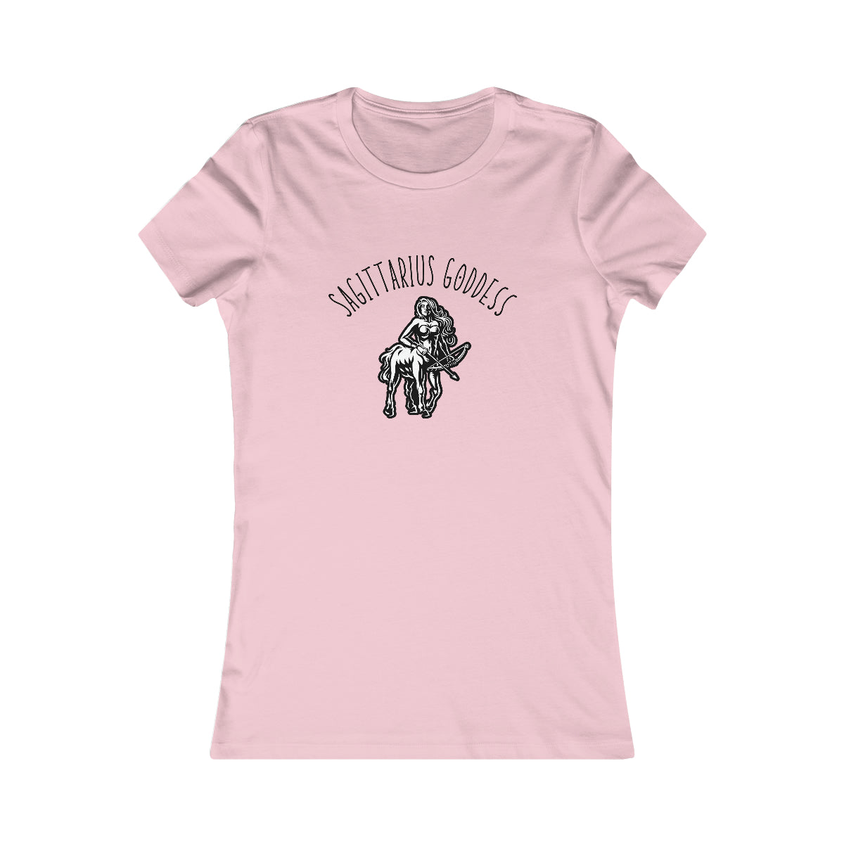 Sagittarius Zodiac Astrology T-Shirt Pink Tee