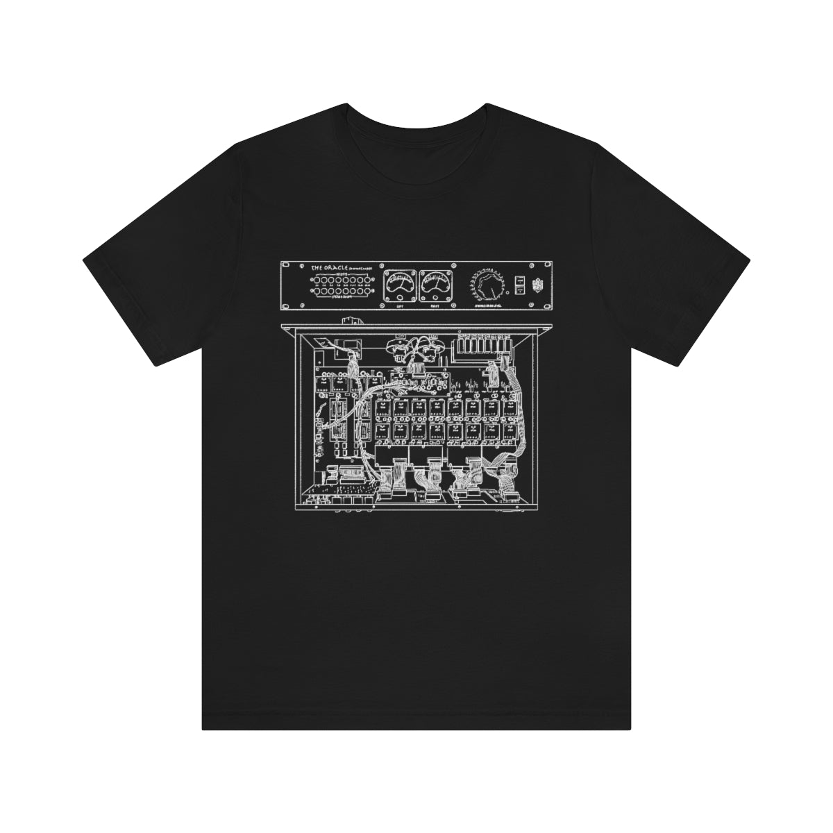 The Oracle Summing Mixer Blueprint T-Shirt Black