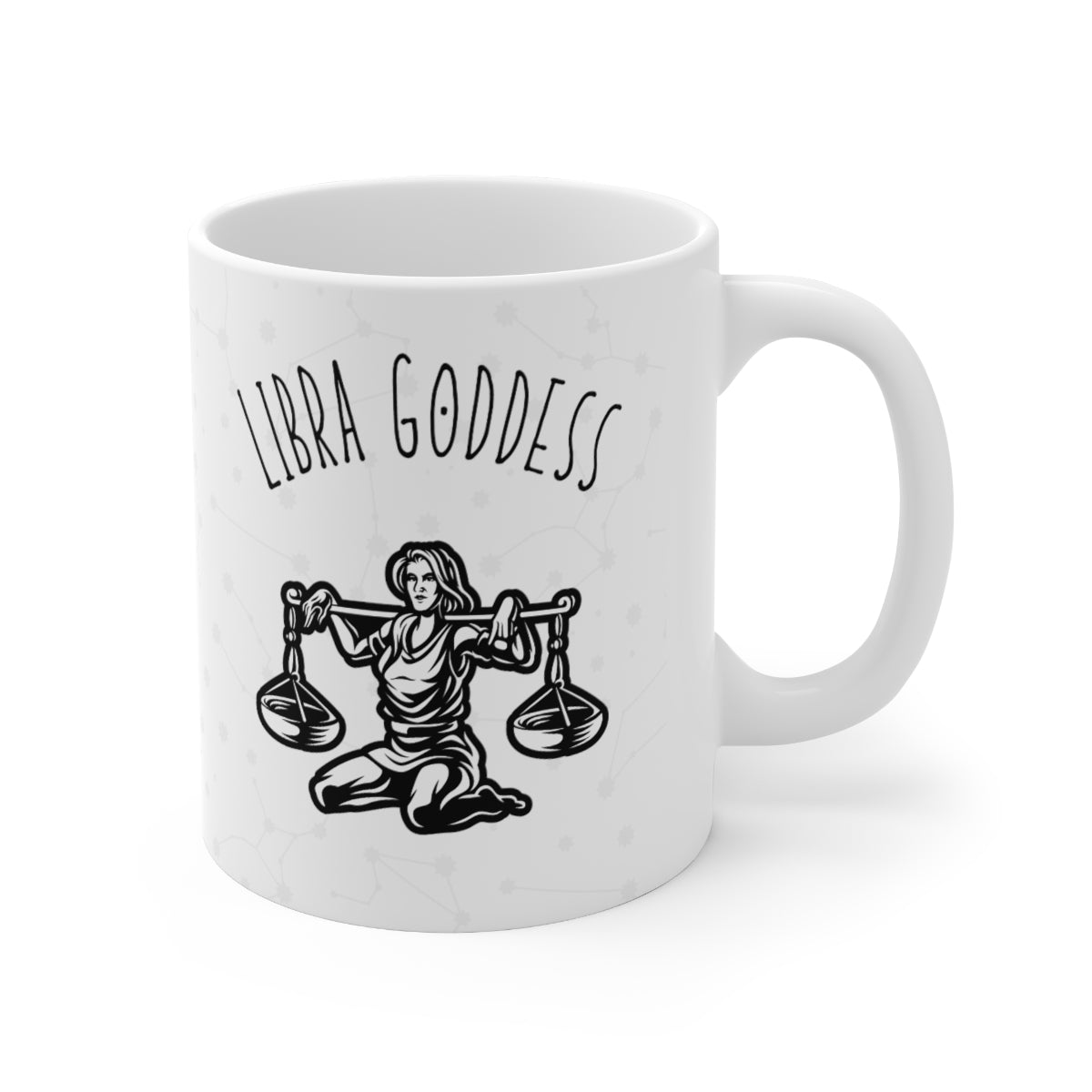 Libra Goddess Astrology Mug 4
