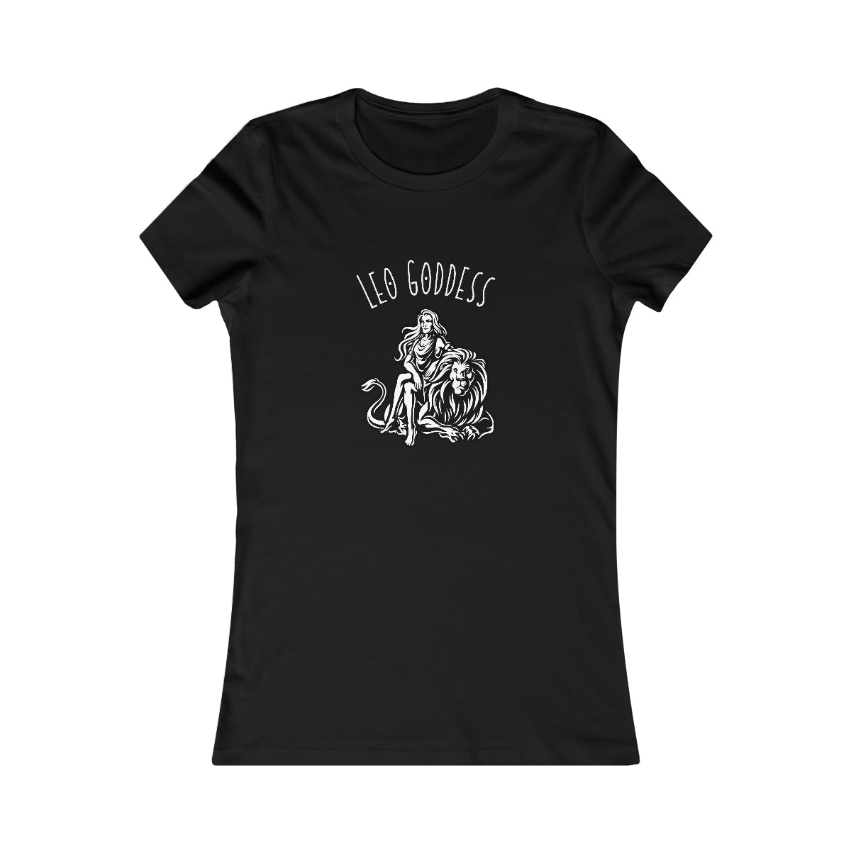 Leo Zodiac Astrology T-Shirt Black Moon Tee