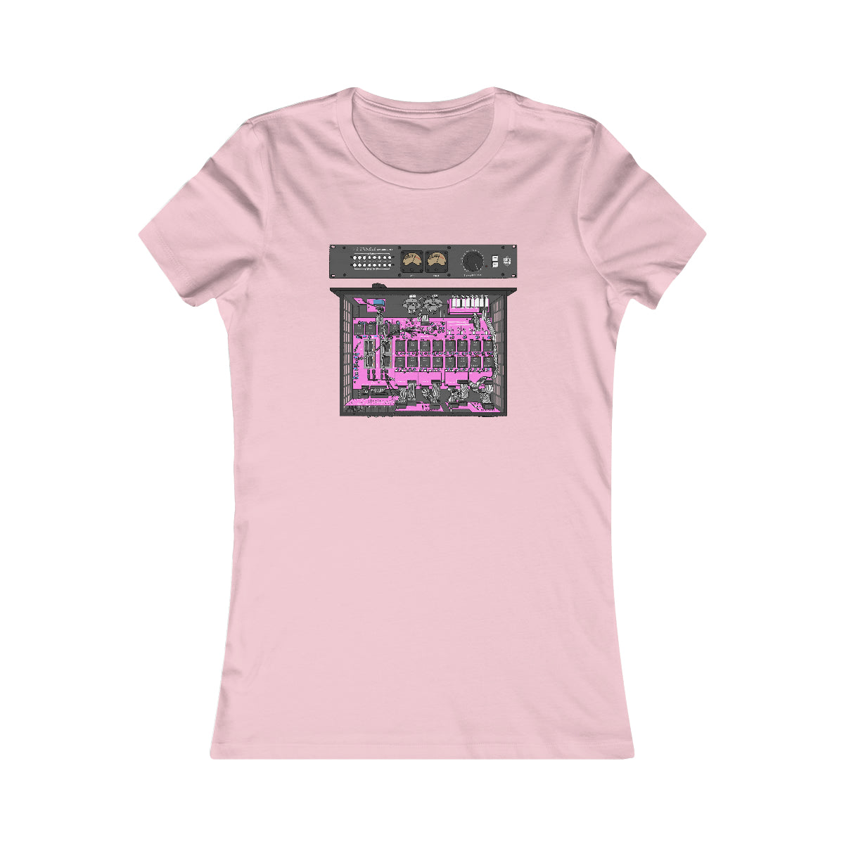 The Oracle Summing Mixer Pink PCB Woman's T-Shirt Pink