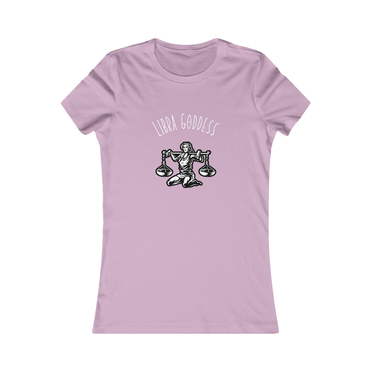 Libra Zodiac Astrology T-Shirt Lilac Tee