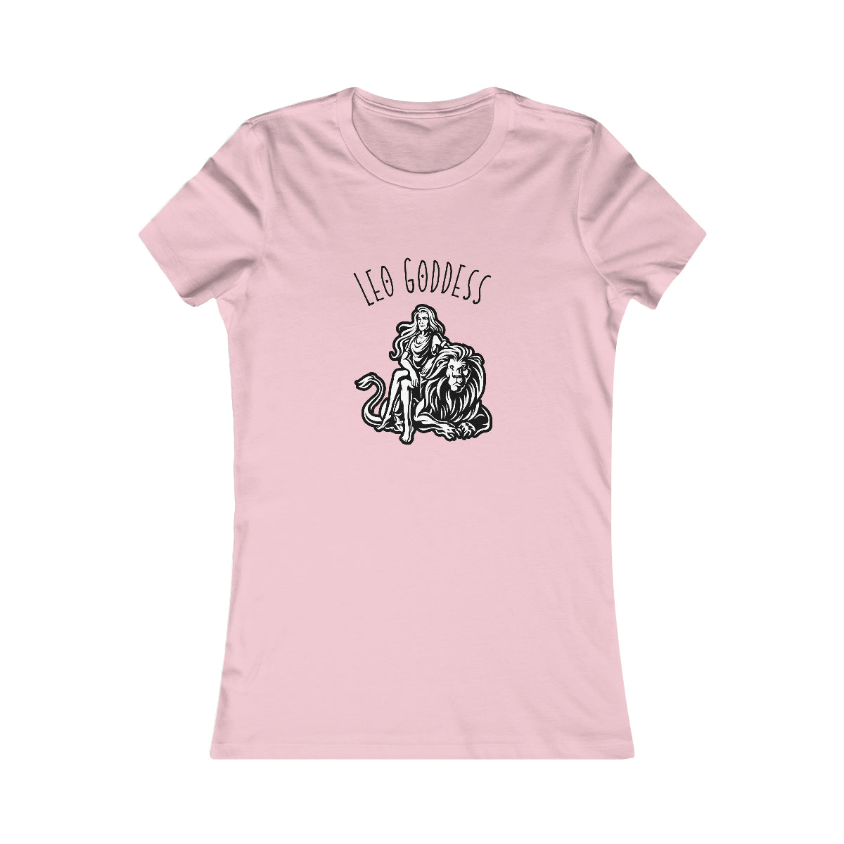 Leo Zodiac Astrology T-Shirt Pink Tee