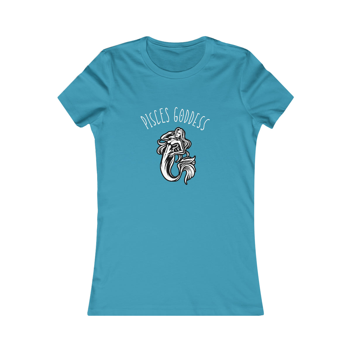 Pisces Zodiac Astrology T-Shirt Aqua Tee