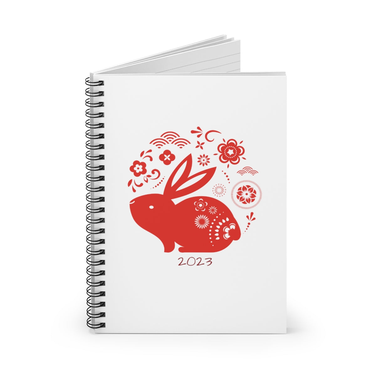 Year of The Rabbit Spiral Notebook