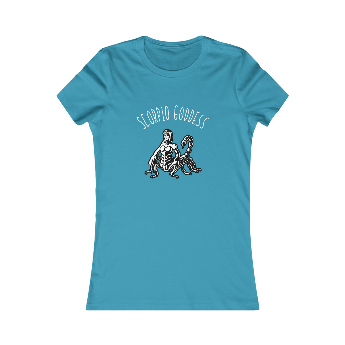 Scorpio Zodiac Astrology T-Shirt Aqua Tee