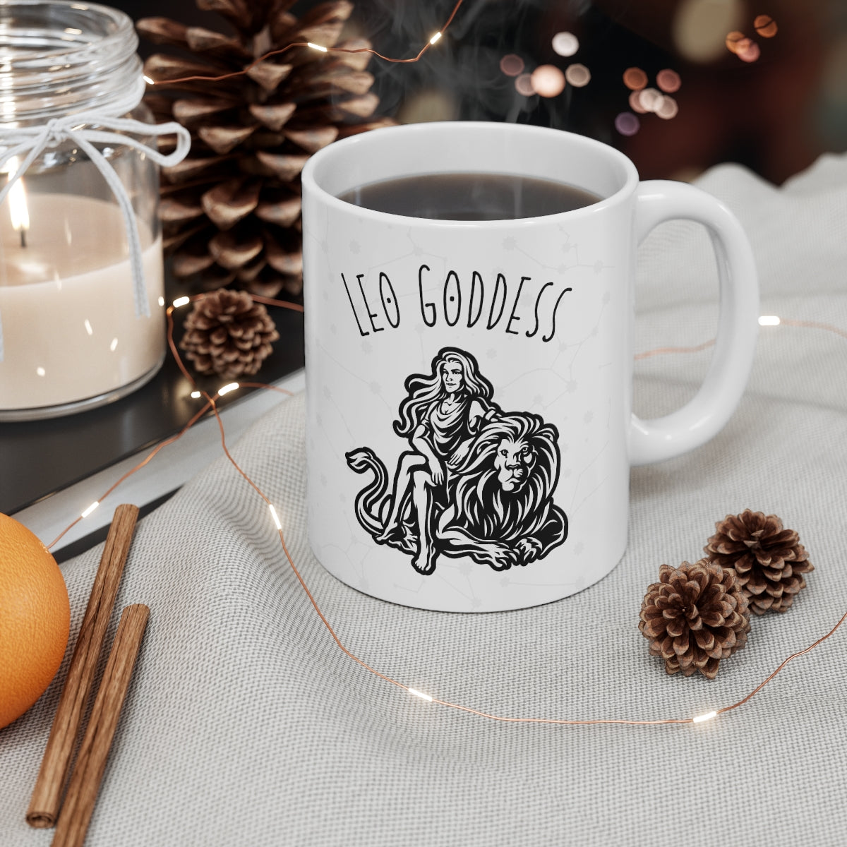 Leo Goddess Astrology Mug 1