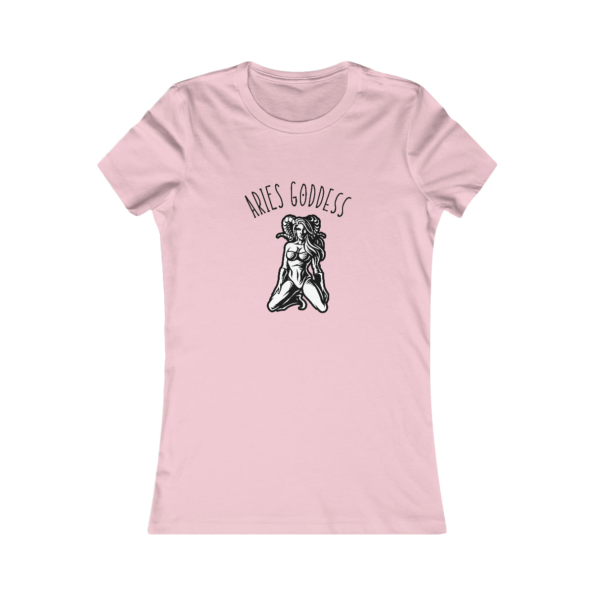 Aries Zodiac Astrology T-Shirt Pink Tee