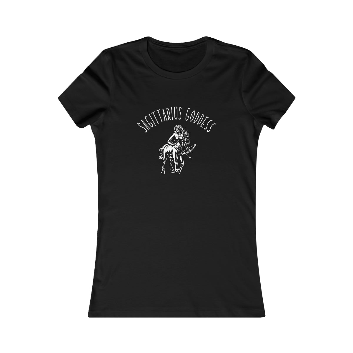 Sagittarius Zodiac Astrology T-Shirt Black Moon Tee